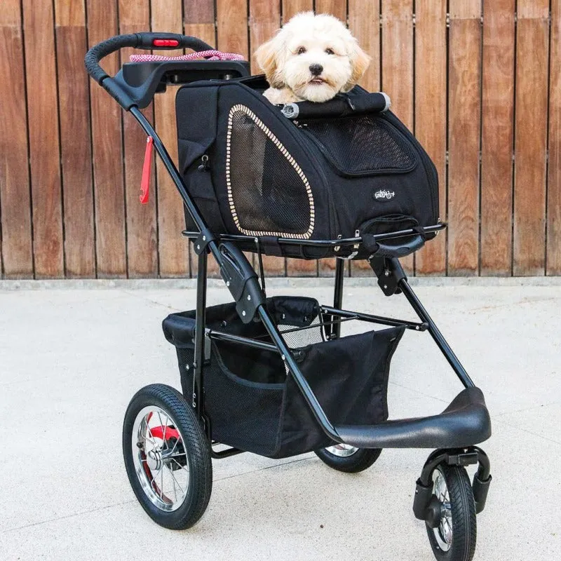 Petique, 5-in-1 Dog Stroller Complete Set Cap. 25 lbs.